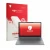 Front side of a product packaging with the brand logo upscreen. Next to it is the device Lenovo Chrome 14M8911 shown with the 