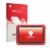Front side of a product packaging with the brand logo upscreen. Next to it is the device Launch X431 PROS V5.0 shown with the 