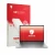 Front side of a product packaging with the brand logo upscreen. Next to it is the device HP Zbook 8 G2i 14" shown with the cor