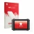 Front side of a product packaging with the brand logo upscreen. Next to it is the device Topdon ONE Plus shown with the corres