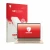 Front side of a product packaging with the brand logo upscreen. Next to it is the device Asus Zenbook 14 UX3480 2026 shown wit