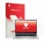 Front side of a product packaging with the brand logo upscreen. Next to it is the device Acer Extensa 15 shown with the corres