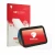 Front side of a product packaging with the brand logo upscreen. Next to it is the device Amazon Echo Show 5 Kids shown with th