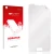 Front side of a product packaging with the brand logo upscreen. Next to it is the corresponding screen protector.