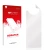 Front side of a product packaging with the brand logo upscreen. Next to it is the corresponding screen protector.