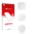 Front side of a product packaging with the brand logo upscreen. Next to it is the corresponding screen protector.