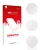 Front side of a product packaging with the brand logo upscreen. Next to it is the corresponding screen protector.
