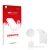 Front side of a product packaging with the brand logo upscreen. Next to it is the corresponding screen protector.