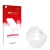 Front side of a product packaging with the brand logo upscreen. Next to it is the corresponding screen protector.