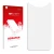 Front side of a product packaging with the brand logo upscreen. Next to it is the corresponding screen protector.