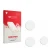 Front side of a product packaging with the brand logo upscreen. Next to it is the corresponding screen protector.