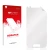 Front side of a product packaging with the brand logo upscreen. Next to it is the corresponding screen protector.