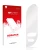 Front side of a product packaging with the brand logo upscreen. Next to it is the corresponding screen protector.