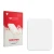 Front side of a product packaging with the brand logo upscreen. Next to it is the corresponding screen protector.