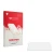 Front side of a product packaging with the brand logo upscreen. Next to it is the corresponding screen protector.