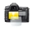 Image of the device Nikon D80 with a wide variety of screen protectors.