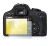 Image of the device Canon EOS 450D with a wide variety of screen protectors.
