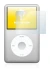 Image of the device Apple iPod classic 120 GB (7th Gen.) with a wide variety of screen protectors.