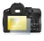 Image of the device Pentax K-30 with a wide variety of screen protectors.