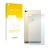 Front side of a product packaging with the brand logo upscreen. Next to it is the device Huawei P8 Max (Back) shown with the c
