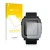 Front side of a product packaging with the brand logo upscreen. Next to it is the device Pebble Time shown with the correspond