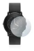 Image of the device Pebble Time Round with a wide variety of screen protectors.