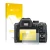 Front side of a product packaging with the brand logo upscreen. Next to it is the device Pentax K-70 shown with the correspond