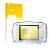 Front side of a product packaging with the brand logo upscreen. Next to it is the device Nikon Coolpix W100 shown with the cor