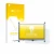 Front side of a product packaging with the brand logo upscreen. Next to it is the device Raspberry Pi Touchscreen 5" shown wit