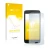 Front side of a product packaging with the brand logo upscreen. Next to it is the device Motorola Moto G5 Plus shown with the 