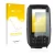Front side of a product packaging with the brand logo upscreen. Next to it is the device Garmin Striker Plus 4 shown with the 