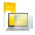 Front side of a product packaging with the brand logo upscreen. Next to it is the device Microsoft Surface Book 2 15" shown wi