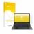 Front side of a product packaging with the brand logo upscreen. Next to it is the device Lenovo ThinkPad Yoga X380 shown with 