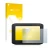 Front side of a product packaging with the brand logo upscreen. Next to it is the device Garmin zumo 396 LMT-S shown with the 