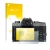 Front side of a product packaging with the brand logo upscreen. Next to it is the device Fujifilm X-T100 shown with the corres