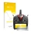 Front side of a product packaging with the brand logo upscreen. Next to it is the device VBar Control Touch shown with the cor