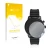 Front side of a product packaging with the brand logo upscreen. Next to it is the device Fossil Q Explorist HR (4.Gen) shown w
