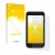 Front side of a product packaging with the brand logo upscreen. Next to it is the device Palm Mini Smartphone shown with the c
