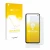 Front side of a product packaging with the brand logo upscreen. Next to it is the device Samsung Galaxy S10e shown with the co