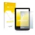Front side of a product packaging with the brand logo upscreen. Next to it is the device PocketBook Touch HD 3 shown with the 