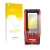 Front side of a product packaging with the brand logo upscreen. Next to it is the device Hilti PD-E shown with the correspondi