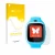 Front side of a product packaging with the brand logo upscreen. Next to it is the device Xplora Go shown with the correspondin