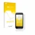 Front side of a product packaging with the brand logo upscreen. Next to it is the device Datalogic Memor 10 shown with the cor