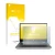 Front side of a product packaging with the brand logo upscreen. Next to it is the device HP Pavilion x360 (14-dhX) shown with 