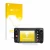 Front side of a product packaging with the brand logo upscreen. Next to it is the device Yaesu FTM-400XDR shown with the corre
