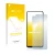 Front side of a product packaging with the brand logo upscreen. Next to it is the device realme 6 Pro shown with the correspon