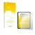 Front side of a product packaging with the brand logo upscreen. Next to it is the device Apple iPad Pro 11" 2020 (2nd Gen.) sh