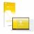 Front side of a product packaging with the brand logo upscreen. Next to it is the device Huawei MateBook 13 2020 shown with th