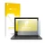 Front side of a product packaging with the brand logo upscreen. Next to it is the device Lenovo 300e (2nd Gen.) shown with the