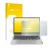 Front side of a product packaging with the brand logo upscreen. Next to it is the device Lenovo IdeaPad Flex 5 15" shown with 